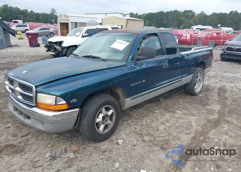 1998 Dodge Dakota Slt/Sport из США, поврежденный, VIN 1B7GL22Y2WS541360